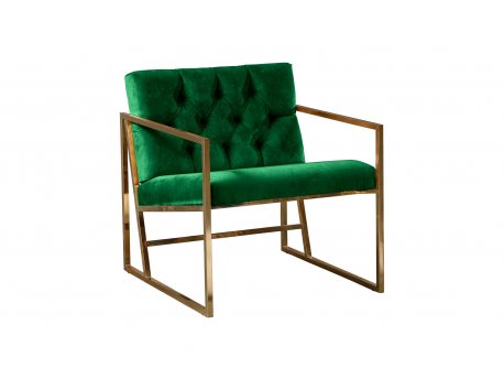 Atelier del Sofa Fotelja Oslo Gold Green
