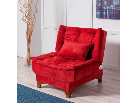 Atelier del Sofa Fotelja Kelebek Berjer Claret Red
