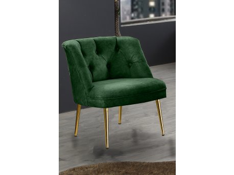 Atelier del Sofa Fotelja Roma Gold Metal Khaki