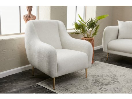 Atelier del Sofa Fotelja Simena Cream