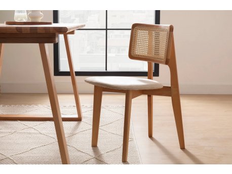 HANAH HOME Stolica Zeus 45 Oak