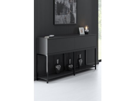 HANAH HOME Komoda Lord Anthracite Black