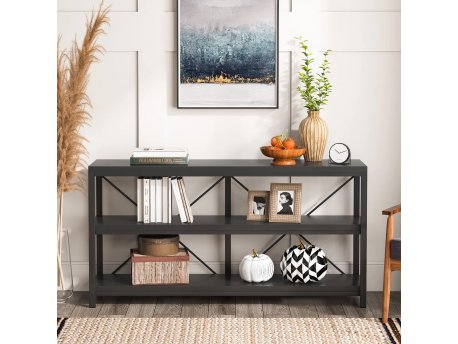 HANAH HOME Polica Weena Black