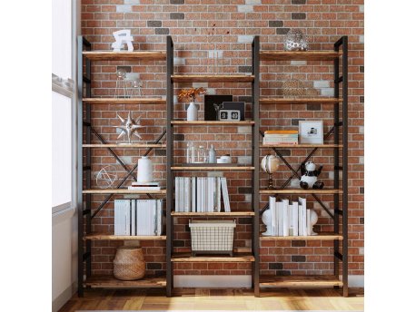 HANAH HOME Polica za knjige Arty Brown