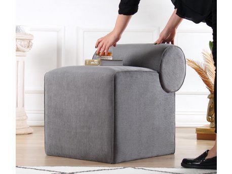 Atelier del Sofa Tabure Linburg Puf Grey