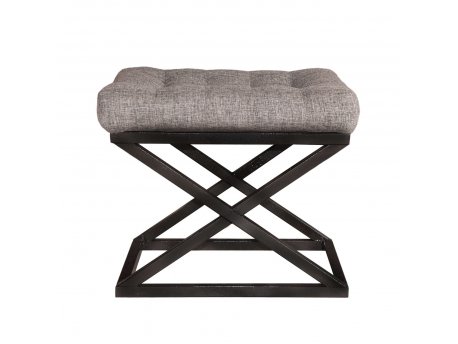 Atelier del Sofa Tabure Capraz Black Grey