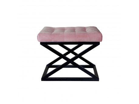 Atelier del Sofa Tabure Capraz Black Pink