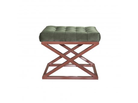 Atelier del Sofa Tabure Capraz Copper Green
