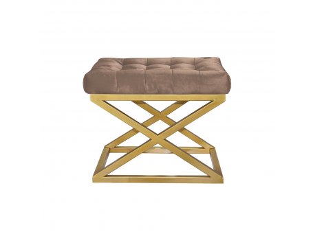 Atelier del Sofa Tabure Capraz Gold Brown