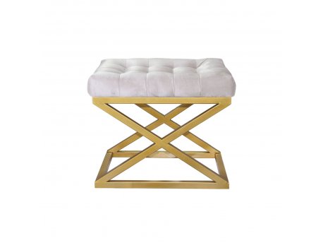 Atelier del Sofa Tabure Capraz Gold White