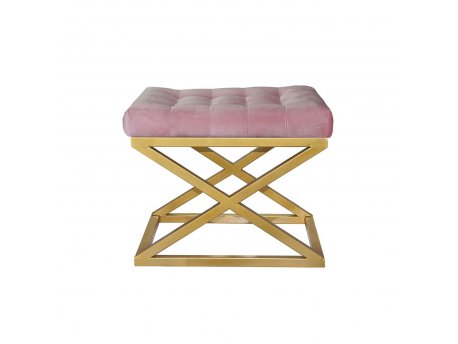 Atelier del Sofa Tabure Capraz Golden Pink