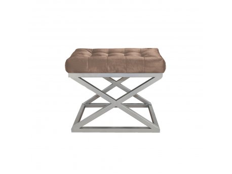 Atelier del Sofa Tabure Capraz Silver Brown