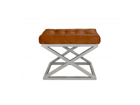 Atelier del Sofa Tabure Capraz Silver TerraCota