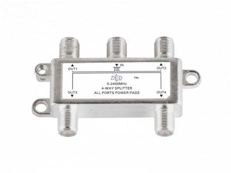 GEMBIRD Antenski razdelnik FR4 1 ulaz - 4 izlaza, 5-2400MHz
