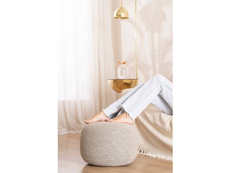 Atelier del Sofa Tabure Knit Mink