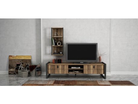 HANAH HOME TV polica Lost Walnut