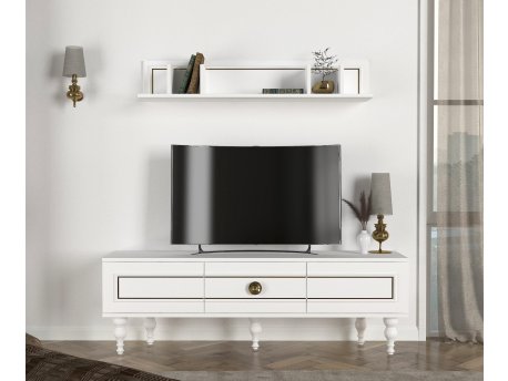HANAH HOME TV polica Scarlett White
