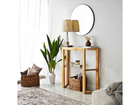 HANAH HOME Komoda Trapezoid Oak ( 552NOS1909 )