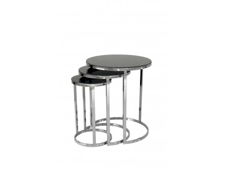 HANAH HOME Set stolova Dunya Black