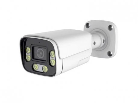 GEMBIRD CAM-IP8MP-HAQ60D GMB kamera 8mp P6SLite 3.6mm-F1.4 Starlight POE IP66 Dual LED 6xIR+6xFull Color MIC