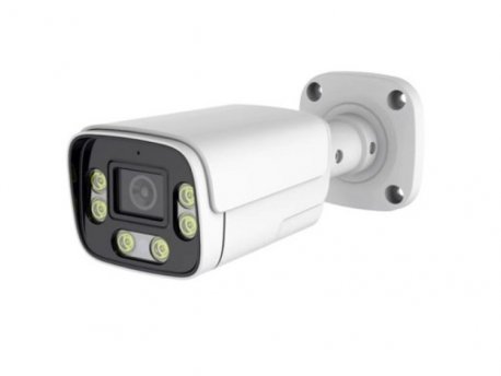 GEMBIRD CAM-IP4MP-HAQ60D GMB kamera 4MP APP P6SLite 2.8mm-F1.6 POE, IP66 DuaL LED 6xIR+6xFull Color, MIC,25m