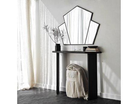 HANAH HOME Ogledalo Selfish Black