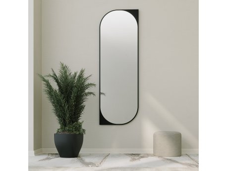 HANAH HOME Ogledalo Livi Black