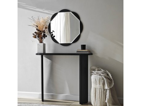 HANAH HOME Ogledalo Fiore 2 Black