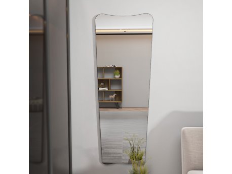 HANAH HOME Ogledalo Vitros Transparent Black