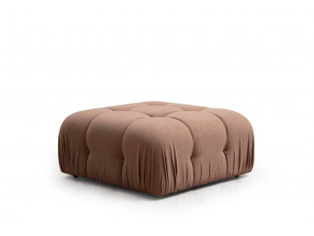 Atelier del Sofa Tabure Bubble Pouffe Brown Bouclette