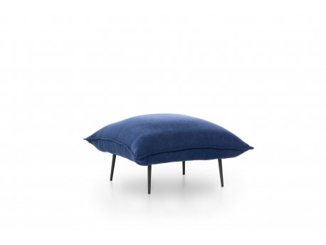 Atelier del Sofa Tabure Aspen Tuffet Navy Blue GR125