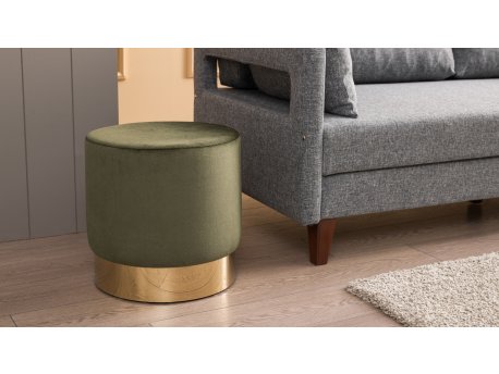 Atelier del Sofa Tabure Barok 14 Green