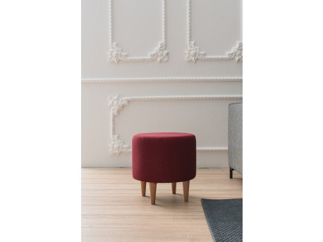 Atelier del Sofa Tabure Liza Claret Red