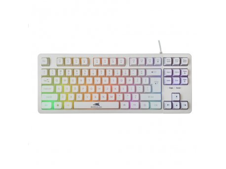 WHITE SHARK Baracuda BGK 01114 KRILL White, Tastatura US