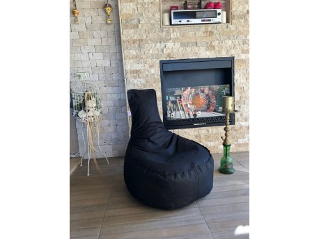Atelier del Sofa Fotelja Aktif Black