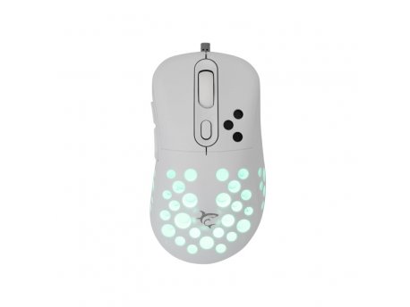 WHITE SHARK GM 5013 AZRAEL Beli Gejmerski miš