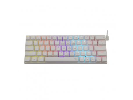WHITE SHARK WAKIZASHI WHITE GK-002122 US Gejmerska tastatura