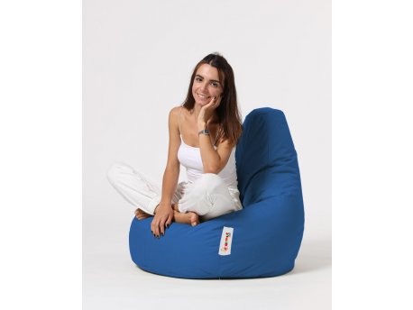 Atelier del Sofa Lazy bag Drop L Blue