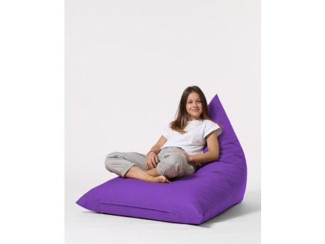 Atelier del Sofa Lazy bag Pyramid Big Bed Pouf Purple