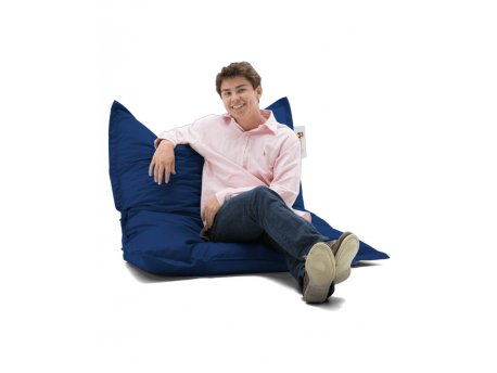 Atelier del Sofa Lazy bag Cushion Pouf 100x100 Dark Blue