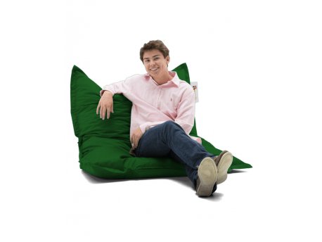 Atelier del Sofa Lazy bag Cushion Pouf 100x100 Green