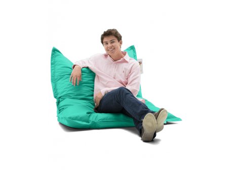 Atelier del Sofa Lazy bag Cushion Pouf 100x100 Turquoise