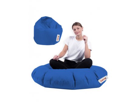 Atelier del Sofa Lazy bag Iyzi 100 Cushion Pouf Blue