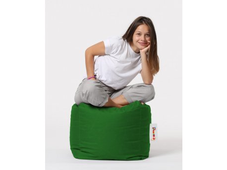 Atelier del Sofa Tabure Square Pouf Green