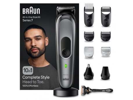 BRAUN Serija 7 MGK7420 Blk Sp Gr Box Multifunkcionalni trimer