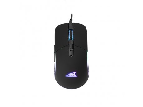 BARACUDA BGM 011 NAUTILUS RGB Gejmerski miš Crni