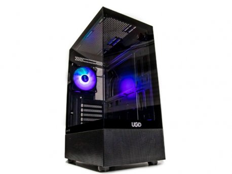 UGD Kuciste Fusion 3333 +NAPAJANJE 600W ATX, staklena prednja i bocna strana, ugradjen 1x ARGB kuler