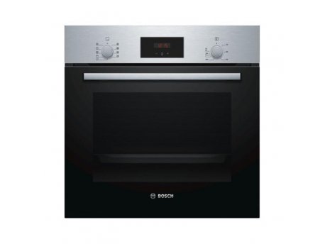 BOSCH Ugradna rerna HBF114BS1/Serija2/mehanička/66L/3D vruć vazduh/inox (HBF114BS1)