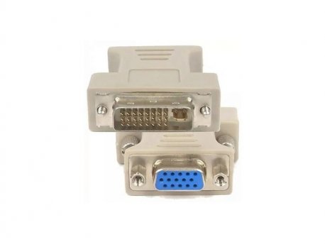 E-GREEN Adapter DVI-I Dual Link (M) - VGA (F) Beli