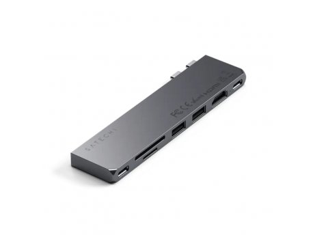 SATECHI Pro Slim Space Grey Multiport Hub